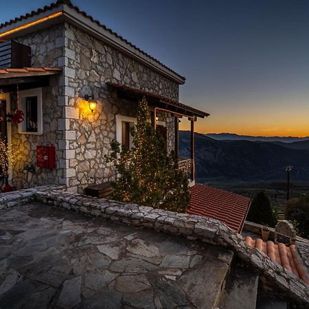 Rock Dandy Deluxe Chalet In Arachova - Delphi, Sauna, Prv Parking, Amazing View מראה חיצוני תמונה
