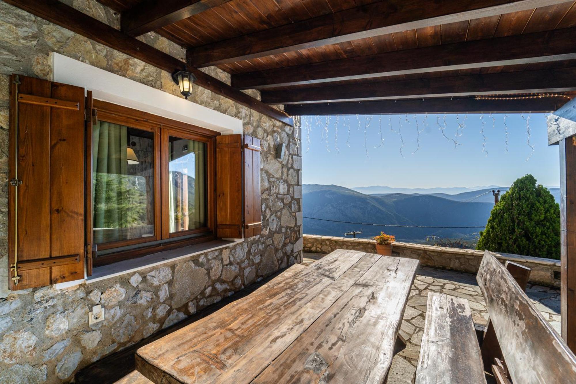 Rock Dandy Deluxe Chalet In Arachova - Delphi, Sauna, Prv Parking, Amazing View מראה חיצוני תמונה